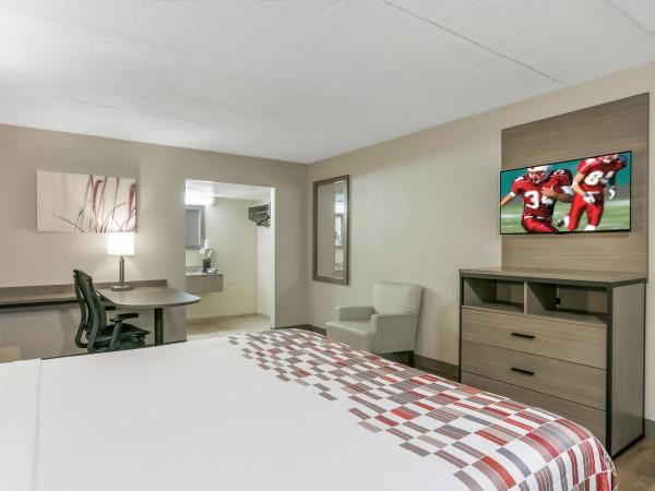 Red Roof Inn Baltimore : photo 3 de la chambre chambre lit king-size standard - non-fumeurs