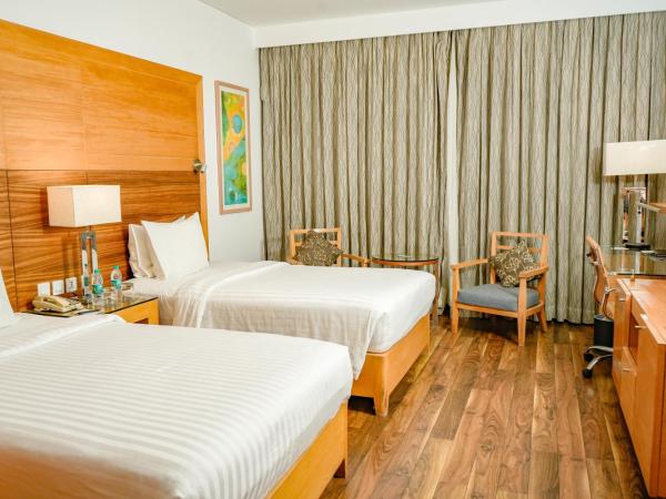 Courtyard by Marriott Gurugram Downtown : photo 7 de la chambre chambre lits jumeaux deluxe