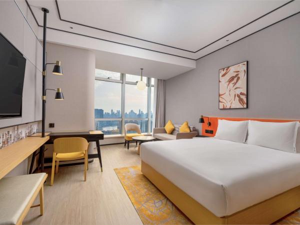 Hilton Garden Inn Shanghai Lujiazui : photo 3 de la chambre chambre lit king-size deluxe