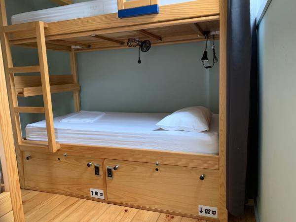 CATS Porto Hostel : photo 3 de la chambre lit dans dortoir mixte de 10 lits - bâtiment annexe