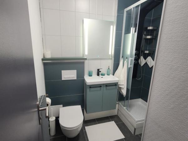 Magnifique Studio 26m2 : photo 2 de la chambre chambre deluxe (2 adultes + 1 enfant)