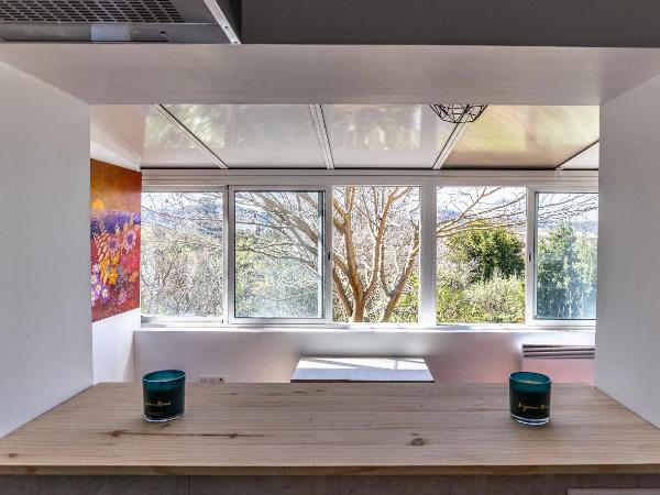 Pamiers gare - 2 Appartements à louer ou Chambre parentale indépendante : photo 2 de la chambre appartement - vue sur jardin