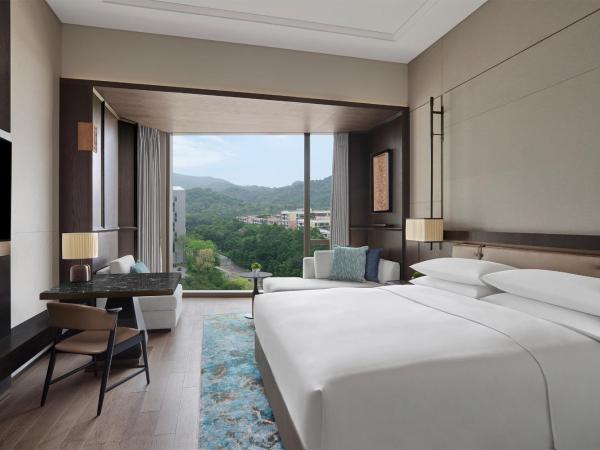 Guangzhou Marriott Hotel Baiyun : photo 1 de la chambre chambre lit king-size premium - Étage Élevé