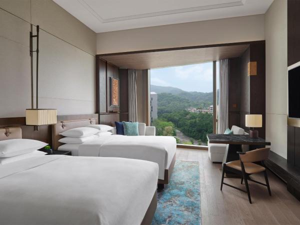 Guangzhou Marriott Hotel Baiyun : photo 1 de la chambre chambre double premium avec 2 lits doubles - Étage supérieur