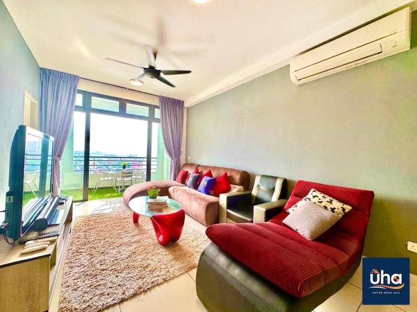 1 Tebrau Residences By JK Home : photo 3 de la chambre appartement 3 chambres