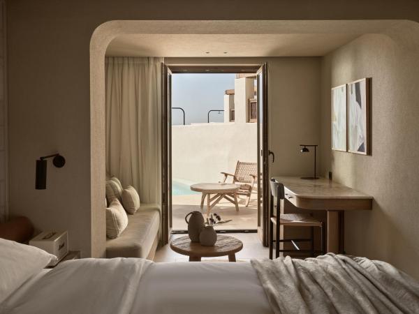 Domes Noruz Mykonos : photo 8 de la chambre hébergement upbeat retreat avec piscine privée