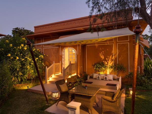 The Oberoi Rajvilas Jaipur : photo 2 de la chambre chambre premier lits jumeaux avec jardin privatif