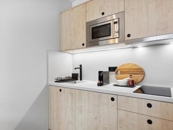 Home and CoLiving Bonn I Aparthotel : photo 3 de la chambre studio standard