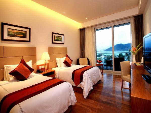 Mingshen Golf & Bay Resort Sanya : photo 6 de la chambre chambre double ou lits jumeaux deluxe - vue sur mer