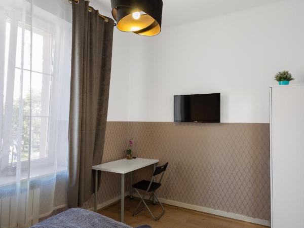 ClickTheFlat Aleje Niepodległości Center Apart Rooms : photo 2 de la chambre chambre double avec salle de bains commune