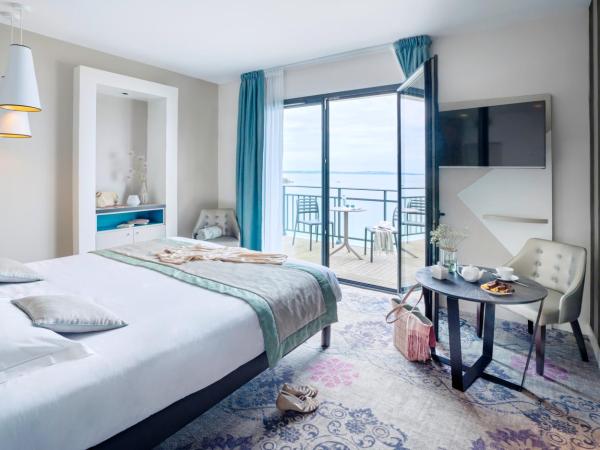 Hôtel Valdys Thalasso & Spa - la Baie : photo 2 de la chambre chambre supérieure - vue sur mer