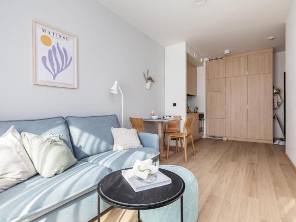 Noli Mokotow - Modern Scandinavian Style close to the Airport & easy access to city center : photo 4 de la chambre large-studio