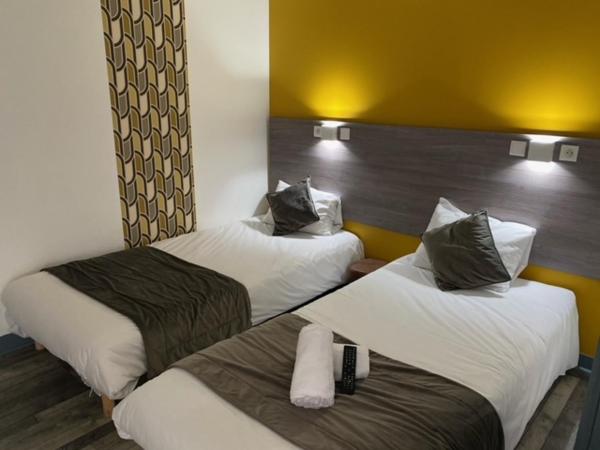 FASTHOTEL A Dijon : photo 5 de la chambre chambre lits jumeaux