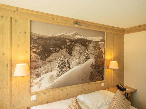 Hotel Spinne Grindelwald : photo 4 de la chambre chambre double avec vue sur l'eiger