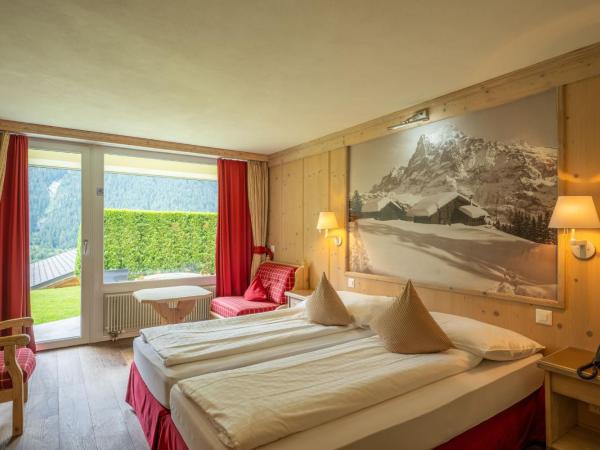 Hotel Spinne Grindelwald : photo 6 de la chambre chambre double - vue sur jardin