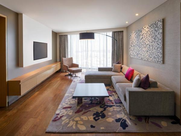 Marriott Executive Apartments Hyderabad : photo 10 de la chambre two bedroom apartment city view (includes breakfast) - 1324 sqft