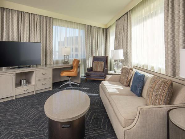 DoubleTree by Hilton Hotel Nashville Downtown : photo 1 de la chambre suite king 2 pièces avec canapé-lit
