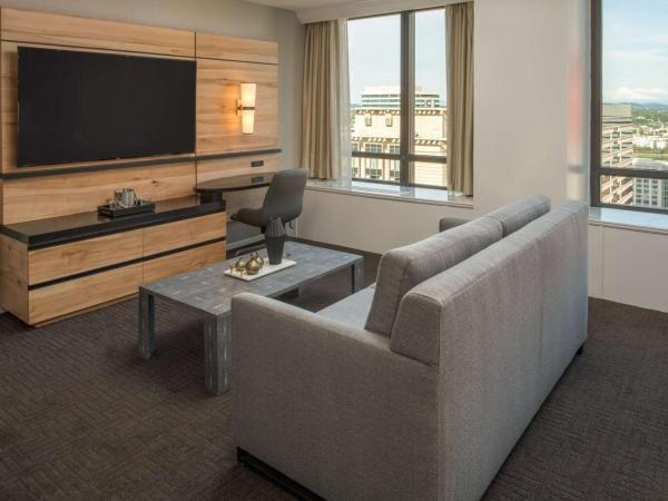 Hilton Portland Downtown : photo 3 de la chambre suite studio double avec 2 lits doubles