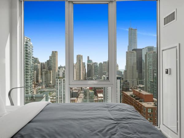 Level Chicago River North : photo 6 de la chambre junior two bedroom suite