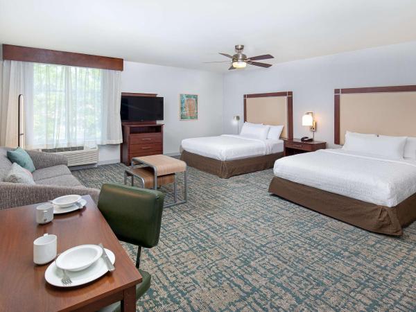 Homewood Suites by Hilton Atlanta Perimeter Center : photo 3 de la chambre studio avec 2 lits queen-size - adaptée aux personnes malentendantes