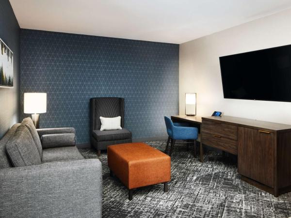 Hilton Charlotte Airport Hotel : photo 1 de la chambre chambre lit king-size exécutive