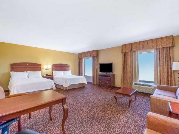 Hampton Inn & Suites Oklahoma City - South : photo 1 de la chambre studio queen avec 2 lits queen-size - non-fumeurs