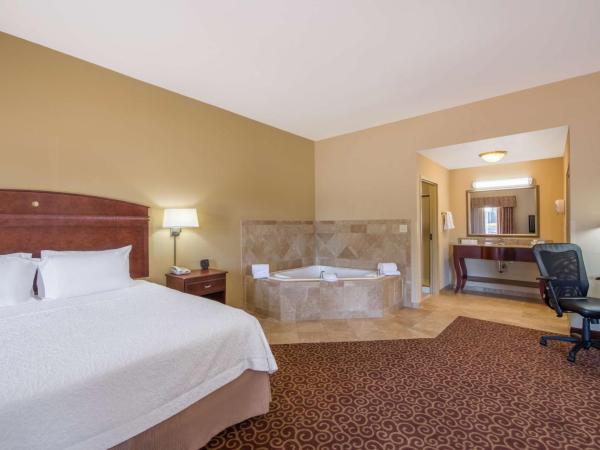 Hampton Inn & Suites Oklahoma City - South : photo 2 de la chambre suite lit king-size 1 chambre avec bain à remous - non-fumeurs
