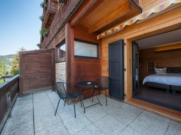 Alpe Fleurie Hôtel & Restaurant : photo 5 de la chambre chambre double ou lits jumeaux avec balcon