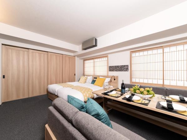 MIMARU Kyoto Nishinotoin Takatsuji : photo 2 de la chambre appartement familial 1 chambre