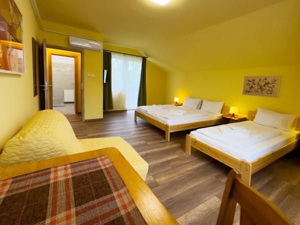 Írisz Panzió : photo 6 de la chambre chambre familiale avec terrasse