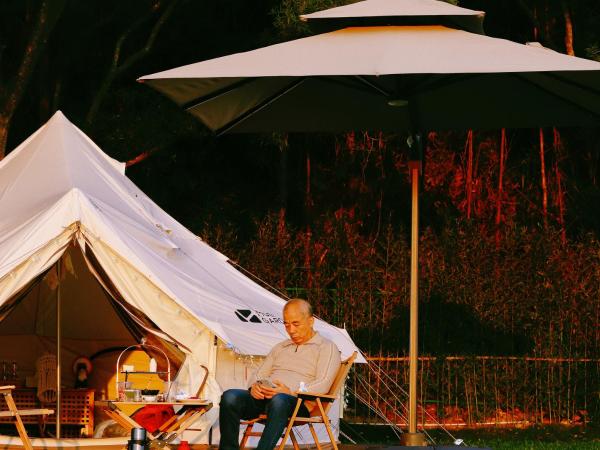 NatureLand Campsite : photo 4 de la chambre tente lits jumeaux supérieure