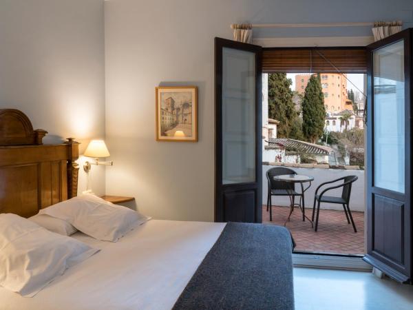 Carmen de la Alcubilla del Caracol : photo 5 de la chambre chambre double avec terrasse ou balcon