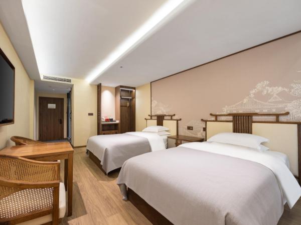 Honglu Garden Hotel Xi'an Bell and Drum Tower Huimin Street Store : photo 3 de la chambre yuechang'an · warm two bedroom family room