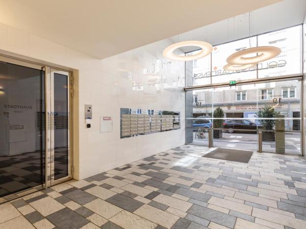 Rooms in Luxury Apartment, Central Vienna near Hauptbahnhof : photo 7 de la chambre chambre double avec salle de bains privative