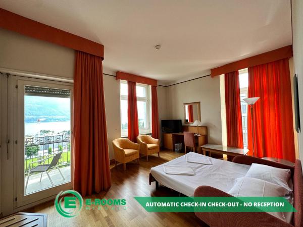 E-Rooms Minusio : photo 1 de la chambre chambre familiale - vue sur lac