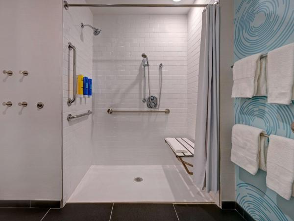 Tru By Hilton Albuquerque North I-25, Nm : photo 6 de la chambre chambre lit king-size avec douche accessible en fauteuil roulant - adaptée aux personnes à mobilité réduite et aux malentendants