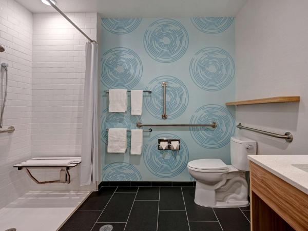 Tru By Hilton Albuquerque North I-25, Nm : photo 5 de la chambre chambre lit king-size avec douche accessible en fauteuil roulant - adaptée aux personnes à mobilité réduite et aux malentendants
