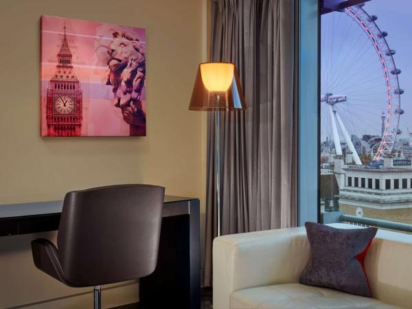 Park Plaza Westminster Bridge London : photo 1 de la chambre chambre double studio - vue sur london eye