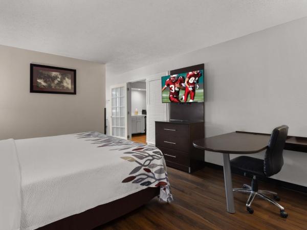 Red Roof Inn & Suites Savannah Airport : photo 3 de la chambre suite lit king-size - non-fumeurs