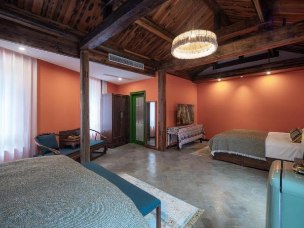 Hotel Cote Cour Beijing : photo 3 de la chambre chambre deluxe avec 2 lits queen-size