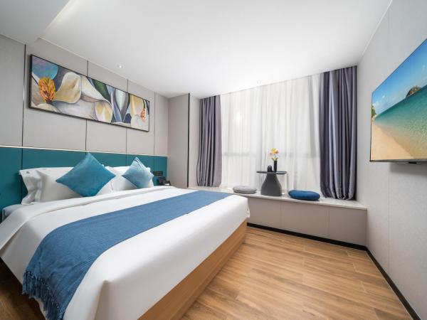 Vizhanwan Hotel Shenzhen International Convention and Exhibition Center : photo 2 de la chambre chambre lit king-size deluxe