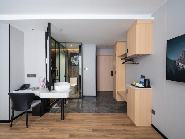 Vizhanwan Hotel Shenzhen International Convention and Exhibition Center : photo 8 de la chambre chambre lit king-size exécutive 