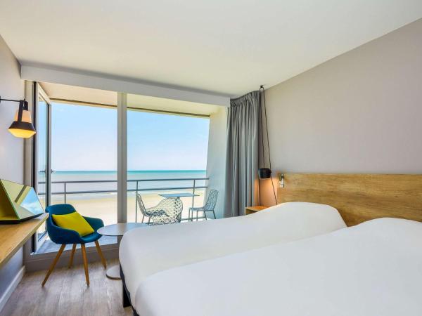 ibis Thalassa Le Touquet : photo 9 de la chambre chambre lits jumeaux standard avec balcon - vue sur mer
