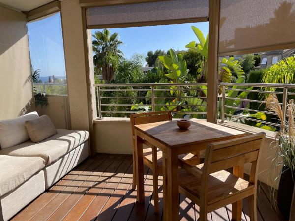 Cannes Villa St Barth : photo 3 de la chambre suite junior avec terrasse - vue sur mer