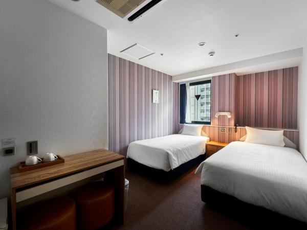 Hotel Morning Box Osaka Shinsaibashi : photo 3 de la chambre chambre lits jumeaux standard avec salle de bains commune