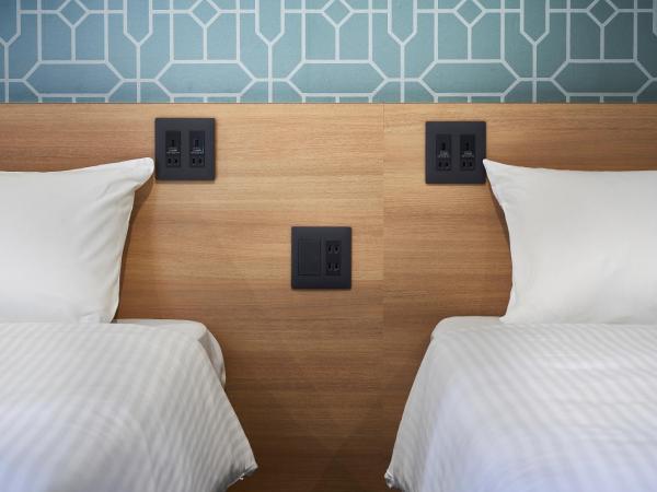 Hotel Morning Box Osaka Shinsaibashi : photo 4 de la chambre chambre lits jumeaux supérieure