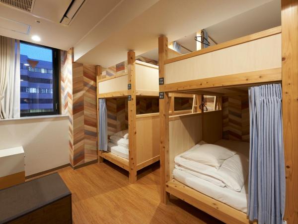 Hotel Morning Box Osaka Shinsaibashi : photo 2 de la chambre family room with shared bathroom(4 adults)
