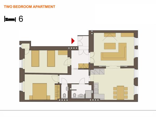 Downtown Suites Kodanska : photo 6 de la chambre appartement 2 chambres