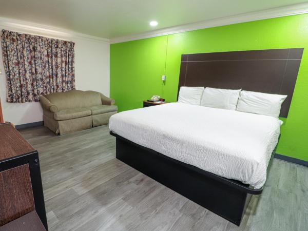 Rodeway Inn San Antonio Lackland AFB - SeaWorld : photo 5 de la chambre chambre lit king-size - non-fumeurs