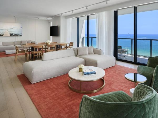 W South Beach : photo 5 de la chambre suite 3 chambres avec balcon e-wow - ct ocan